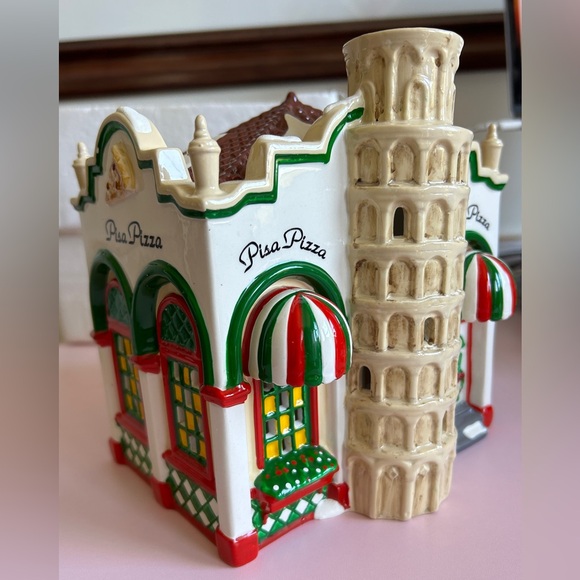 Pisa Pizza Original Department 56 Snow Village - Picture 3 of 8